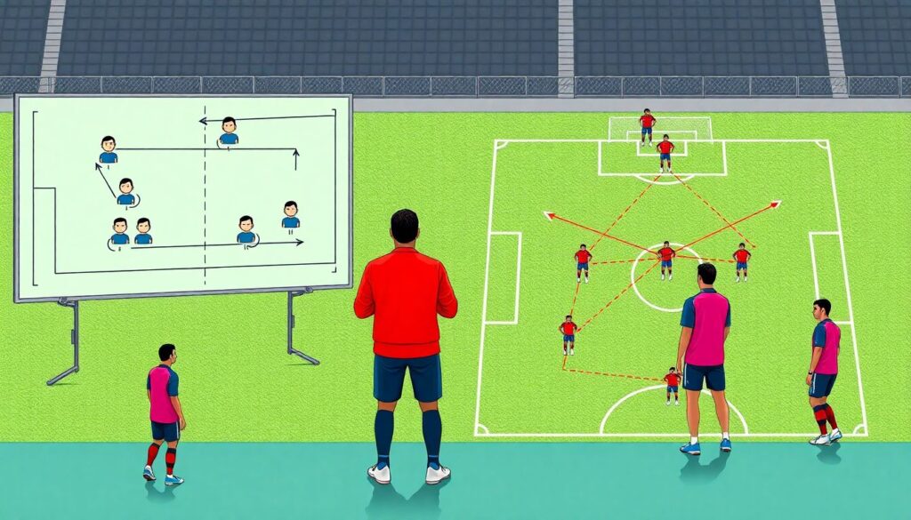 История появления и эволюции футбольной тактики: ключевые этапы - иллюстрация