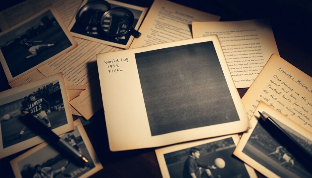 Архивные кадры: редкие фотографии первых чемпионатов мира по футболу - иллюстрация