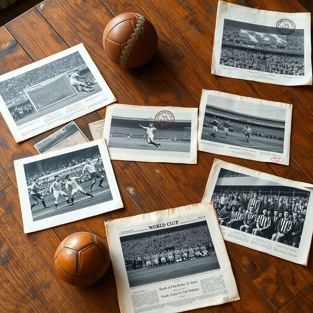 Архивные кадры: редкие фото первых чемпионатов мира по футболу