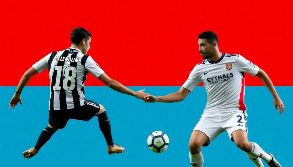 Сравнение дерби между клубами с разной философией игры - иллюстрация