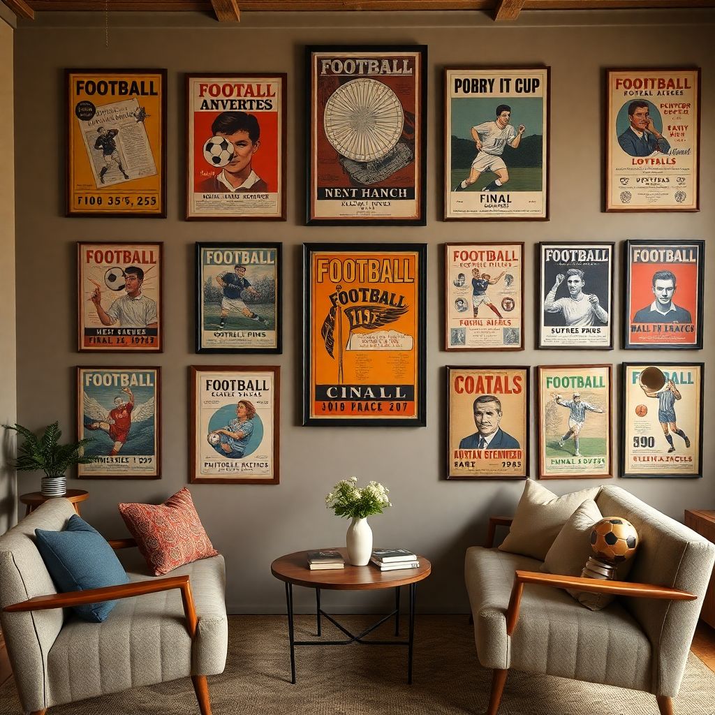 Редкие архивы: плакаты и афиши больших матчей в истории футбола