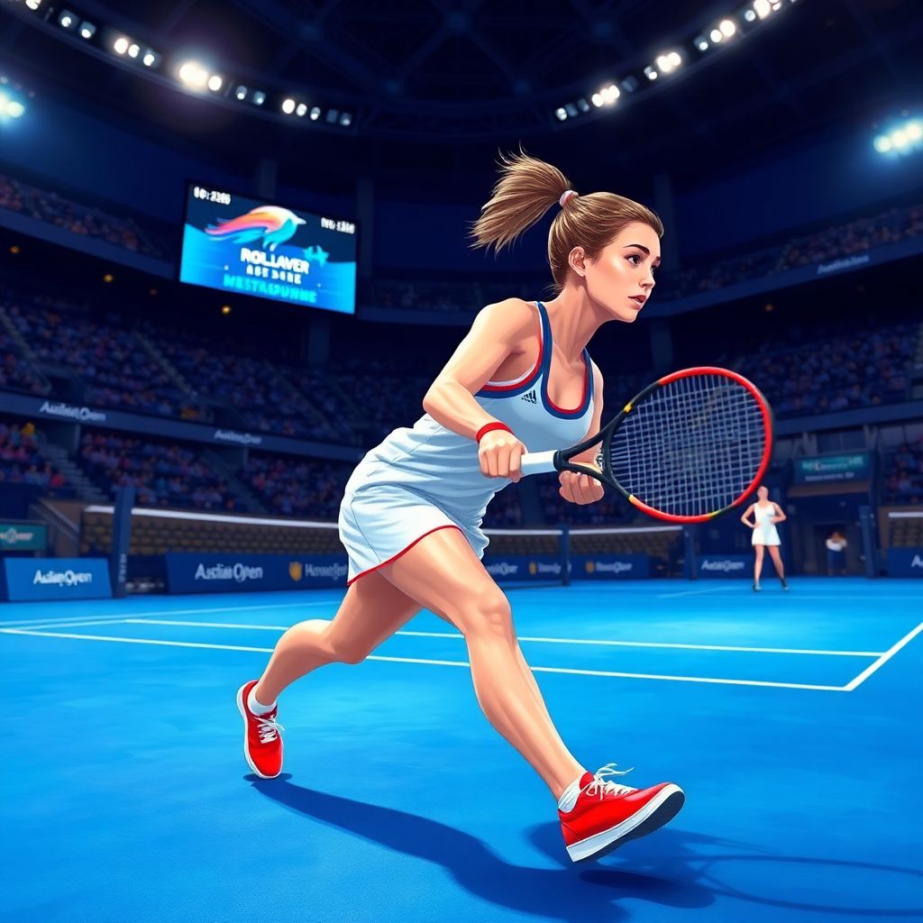 Андреева 18 лет переписала историю australian open, повторив рекорд Курниковой