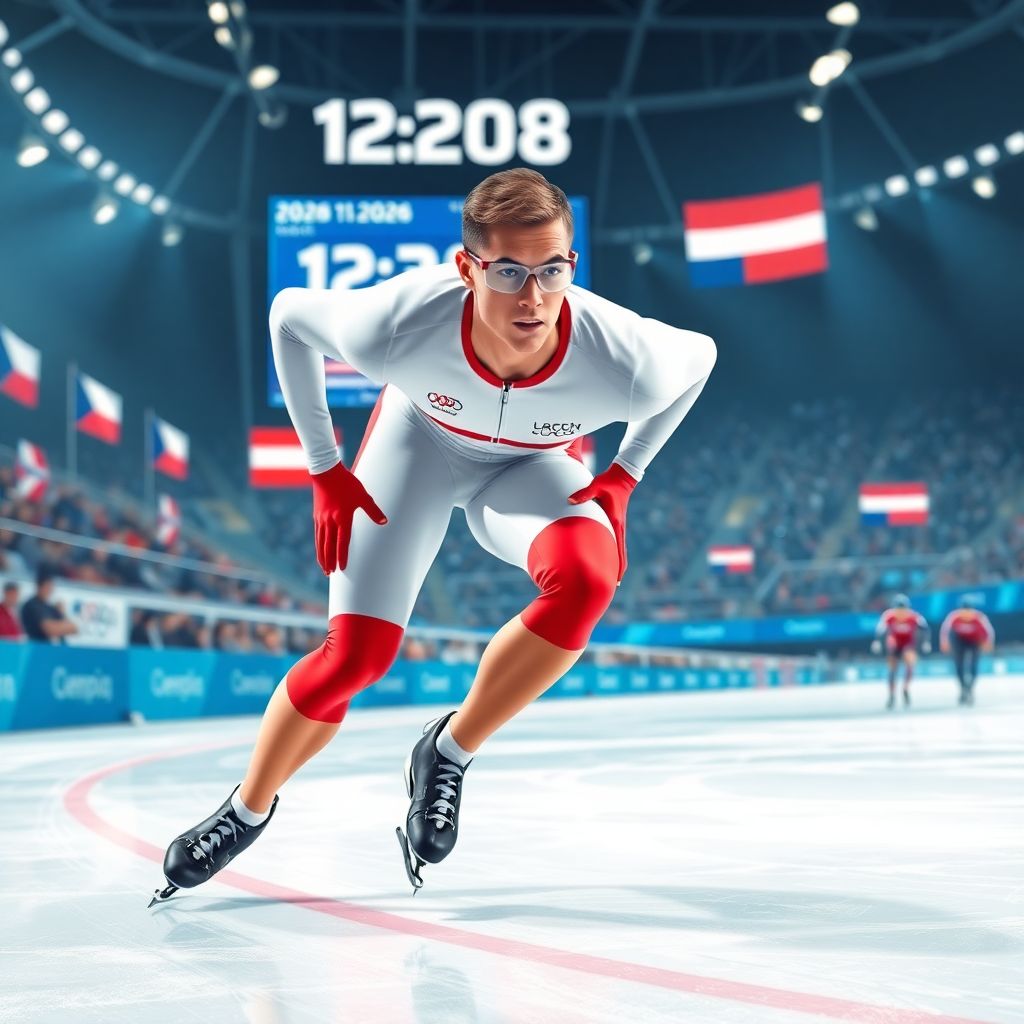 Русский конькобежец Владимир Семирунний: как смена флага принесла Польше серебро