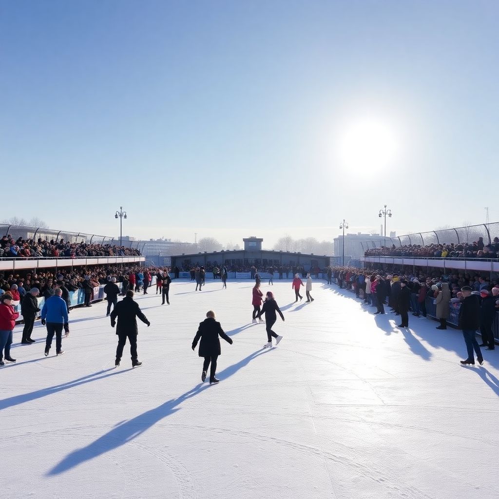 Массовая тренировка по фигурному катанию в Лужниках с Загитовой, Медведевой и Трусовой