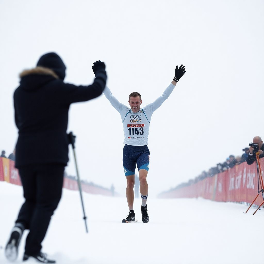 Российский лыжник стал олимпийским чемпионом в марафоне: драма Михаила Иванова