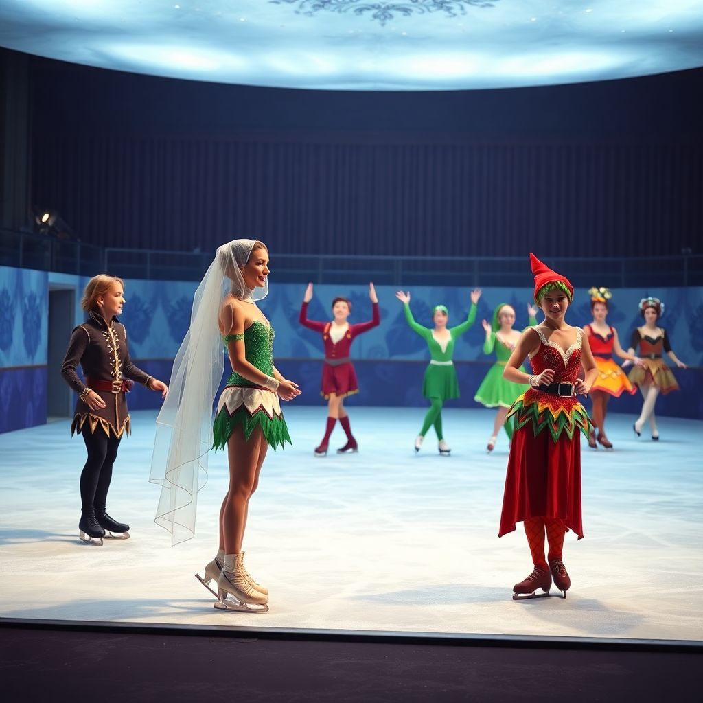 Фото со съемок «Ледникового периода»: Загитова в фате и эльф Туктамышевой