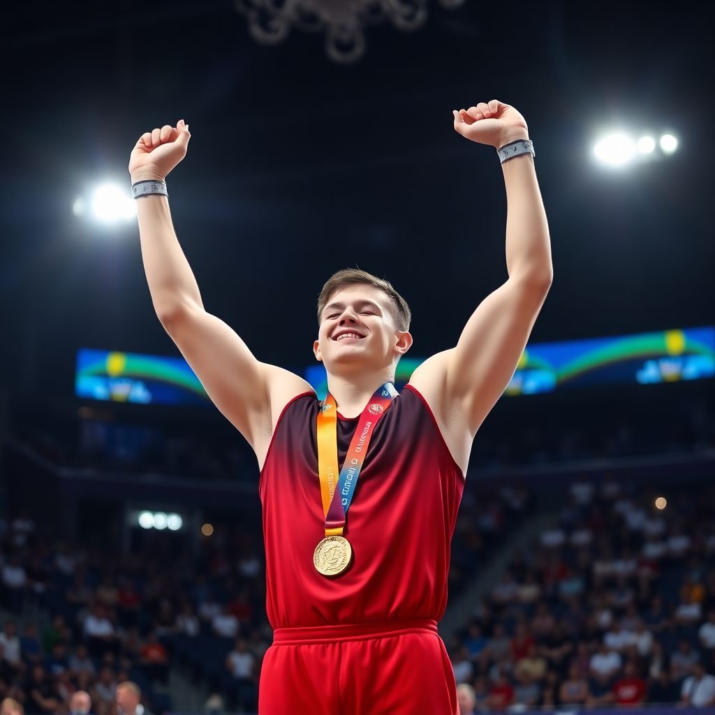 Фото: Арсений Духно выиграл золото ЧР-2026 в Калуге по спортгимнастике